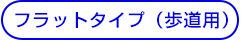 フラットタイプ（歩道用）